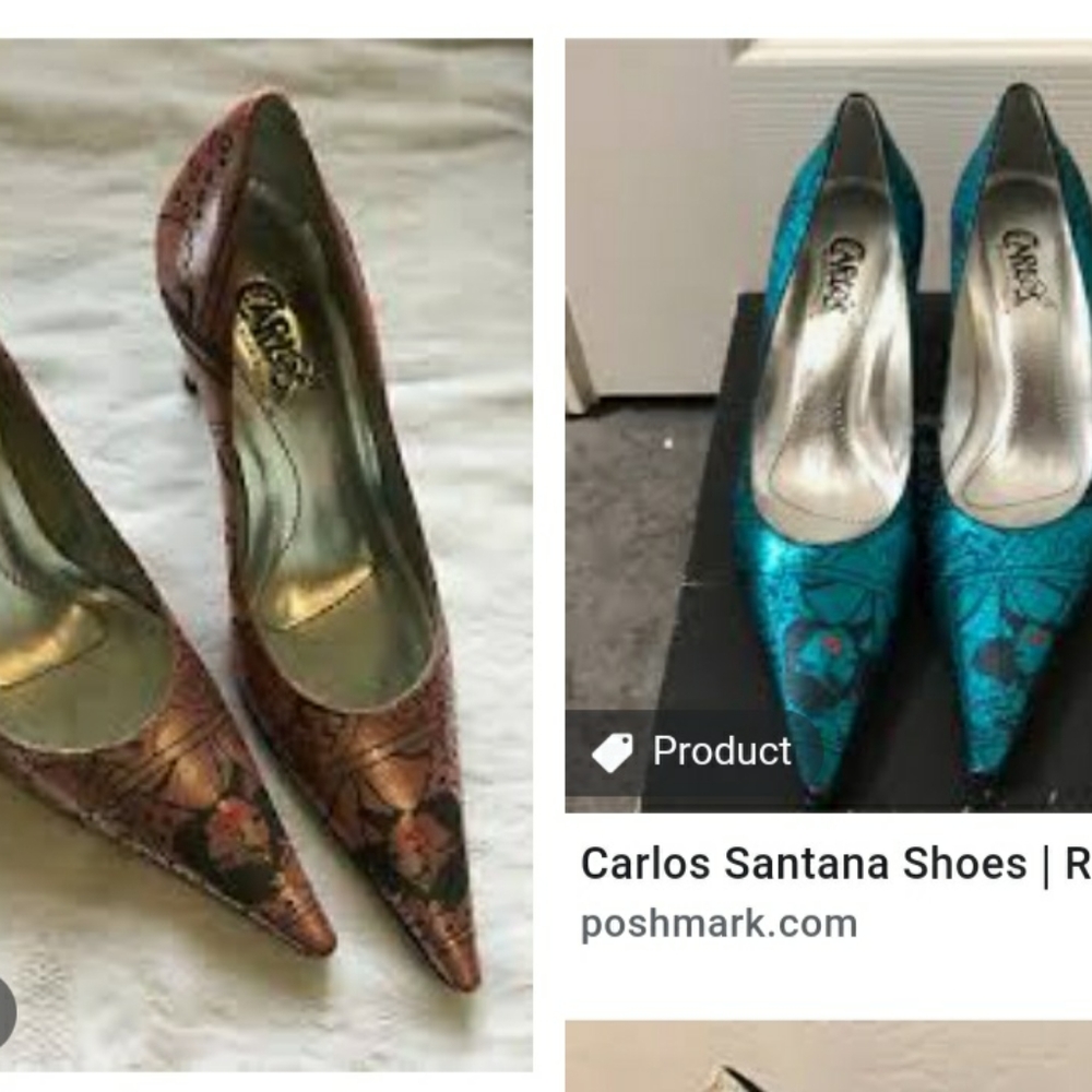 ISO... not for sale!!! ISO for Carlos Santana Heel